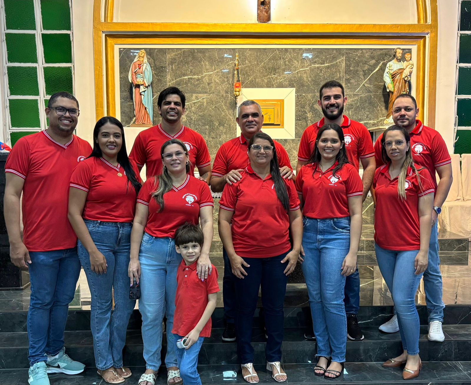Equipe dirigente do ECC da Paróquia Nossa Senhora da Conceição, em Passira (PE)